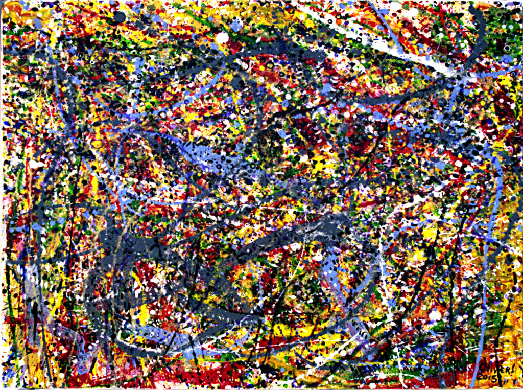 “Hard Carbon” painting